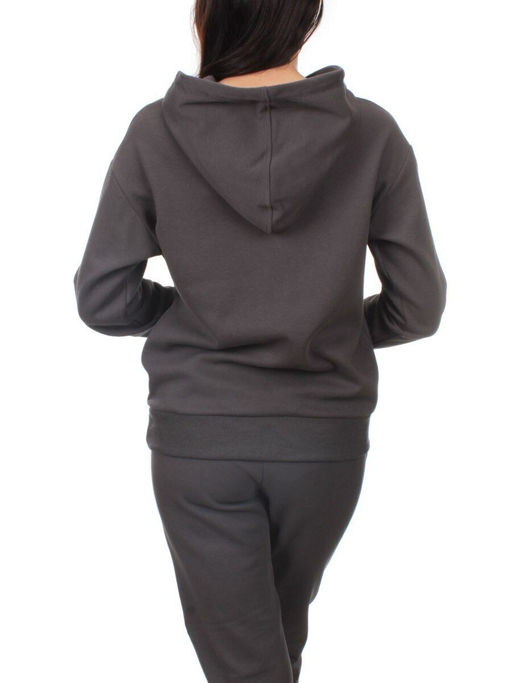 H108 DK. GRAY Костюм спортивный женский (хлопок 90%, полиэстер 10%)