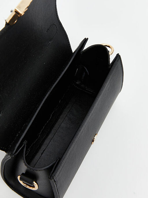 Deri G?r?n?ml? ??kar?labilir Ask?l? Kad?n Omuz ?antas?