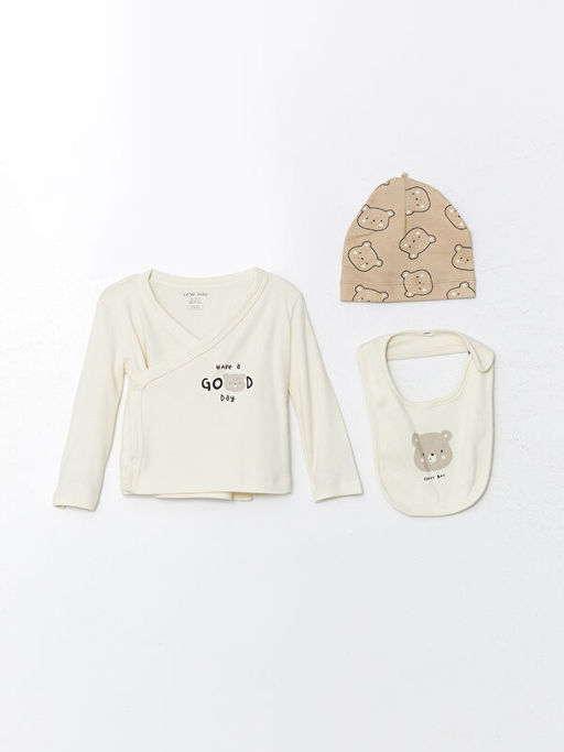 Bask?l? Erkek Bebek Hastane ??k?? Seti - Waikiki фото 2