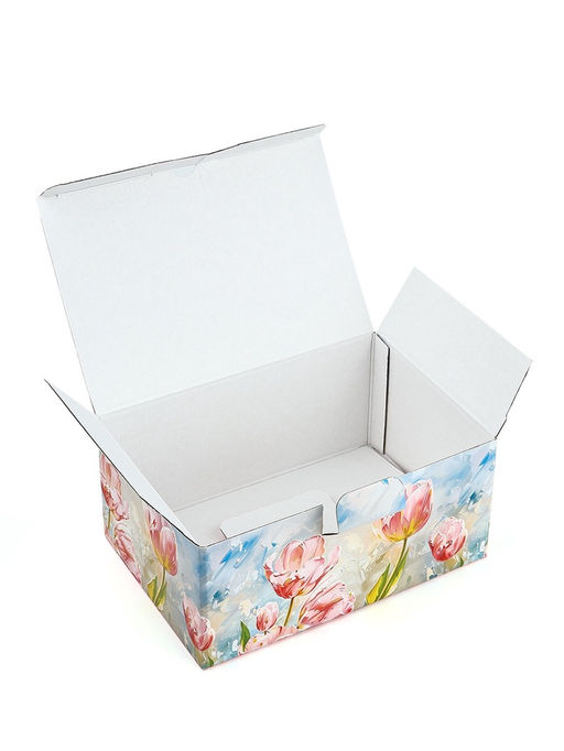 Подарочная коробка, упаковка, С 8 марта, 22?15?10 см