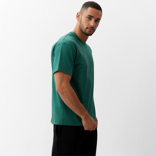 Футболка мужская MINAKU, зелёная, размер 46-48