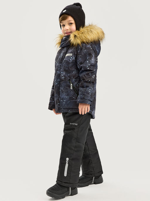 Костюм 7з3725 графит/черный
