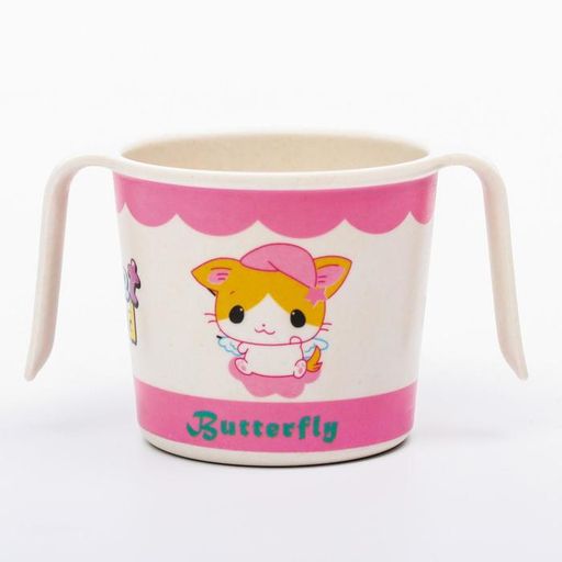 Кружка детская из бамбука с ручками, 170 мл., цвет и рисунок МИКС - Simaland фото 9