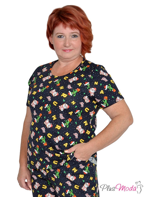 Футболка Модель №1303 размеры 44-84 - Plusmoda фото 3