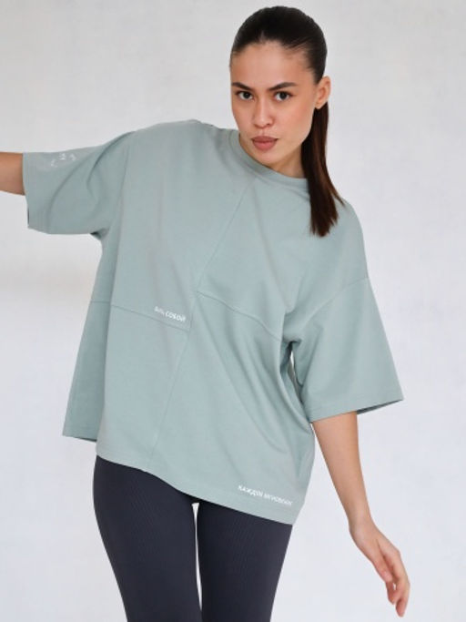 MY Футболка жен.с рельефами Быть собой каждое мгновениеФБ027  фото 3