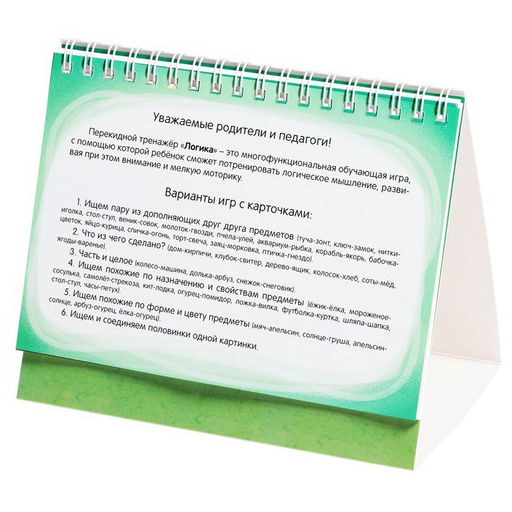 Перекидной тренажёр Логика, от 5 лет - Буква-ленд фото 4