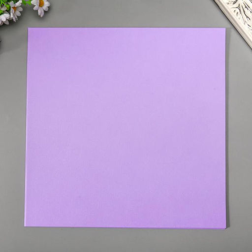 Цена за 10 шт. Бумага для скрапбукинга Mr.Painter "Душистая сирень" 30,5х30,5 см 216гр/м2