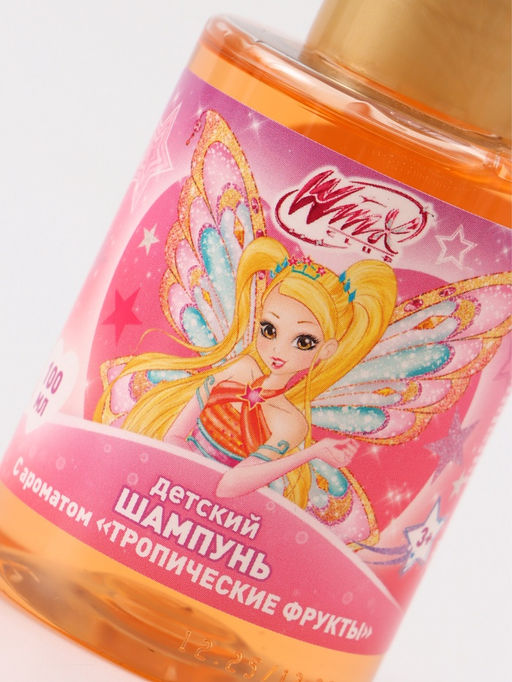 Цена за 2 шт. Шампунь детский, аромат тропические фрукты, 100 мл, Винкс