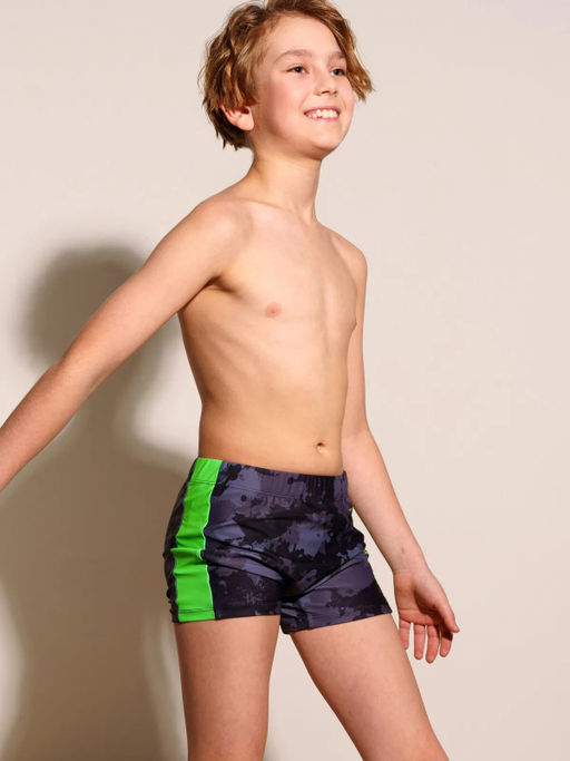 12411424 Плавки-шорты трикотажные для мальчиков, средней длины - Playtoday фото 2