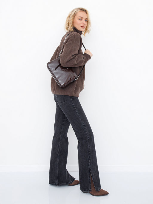 Сумка 2107-2 coffee Velina Fabbiana-Safenta