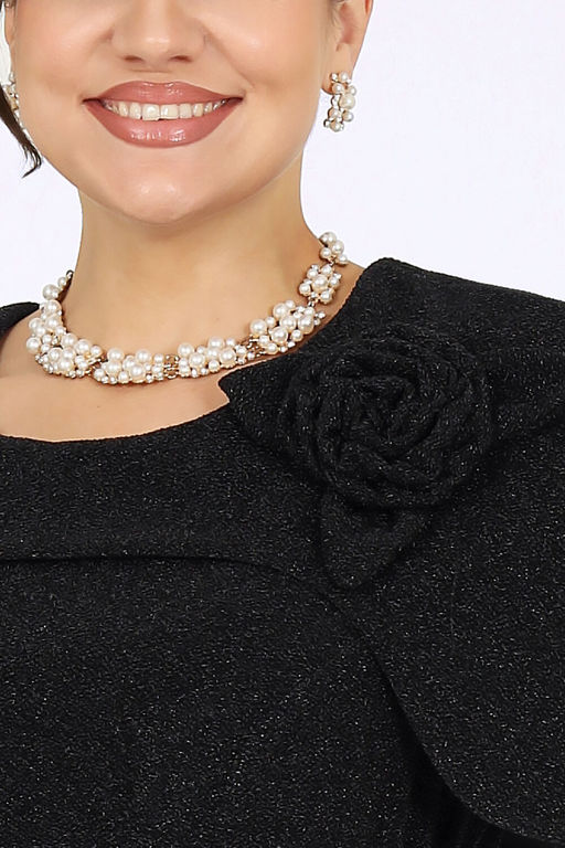 Платье Ninele 7524 черный  фото 9