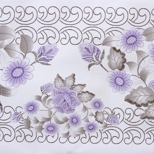 Клеёнка на стол Доляна, на нетканой основе, ширина 137 см, толщина 0.19 мм, рулон 20 м