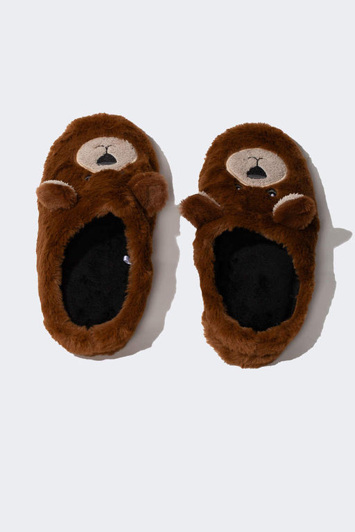 Женские домашние тапочки на плоской подошве - Defacto фото 6