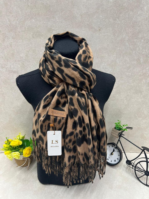 Мягкий палантин из кашемира мультицвет