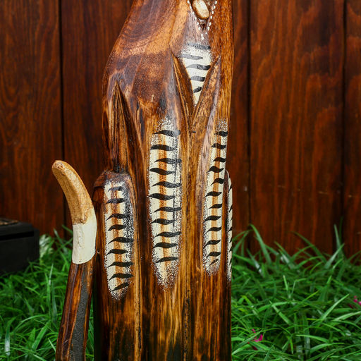 Фигура интерьерная«Кошка», 50 см, дерево