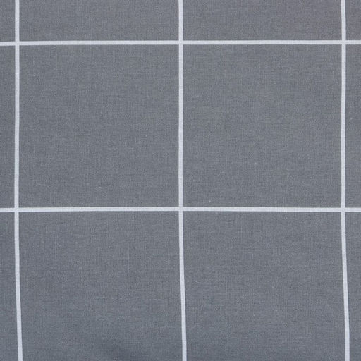 Постельное бельё Этель 2 сп Клетка цвет серый 175х215, 200х220, 50х70-2 шт, бязь, 125 г/м2 фото 3