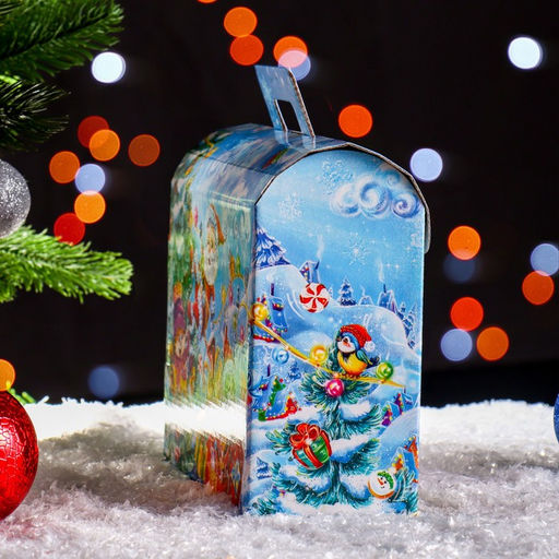 Цена за 5 шт. Подарочная коробка Сундучок 25 х 9 х 19,5 см - Simaland фото 3