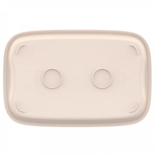 Хлебница 40,6х26,6х16,7см, с вкладышем-сушилкой, прозрачная крышка, полипропилен (Россия)