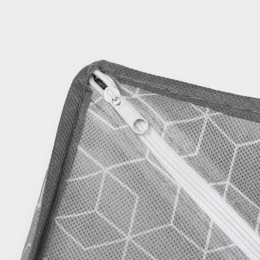 Органайзер для хранения белья Доляна Фора, 12 ячеек, 322412 см, серый  фото 8