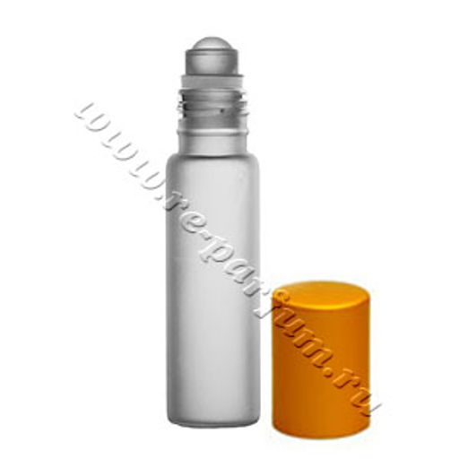 Роллер матовый крышка золото 10мл