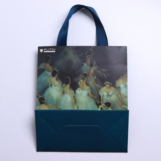 Пакет подарочный ламинированный вертикальный «Грация», ML 23×27×11.5 см