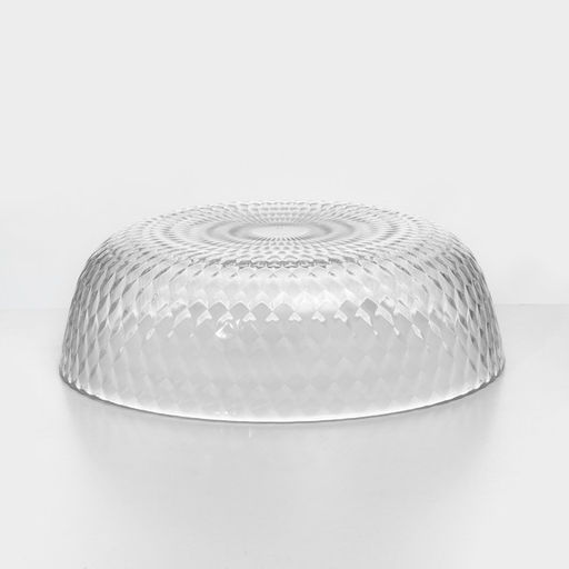 Цена за 6 шт. Тарелка глубокая «Идиллия», d=18 см, стекло, прозрачная