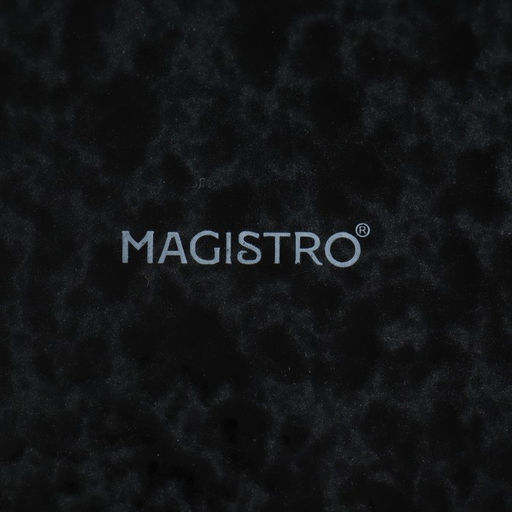 Салатник Magistro Ночной дождь, 1.6 л, d=24.5 см, фарфор, чёрный фото 5