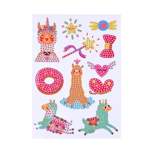 Мозаика алмазная "В мире альпак" в коробке