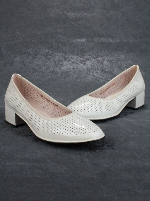 EX2347J97-20B100L MILK Туфли женские (натуральная кожа) - No name фото 11