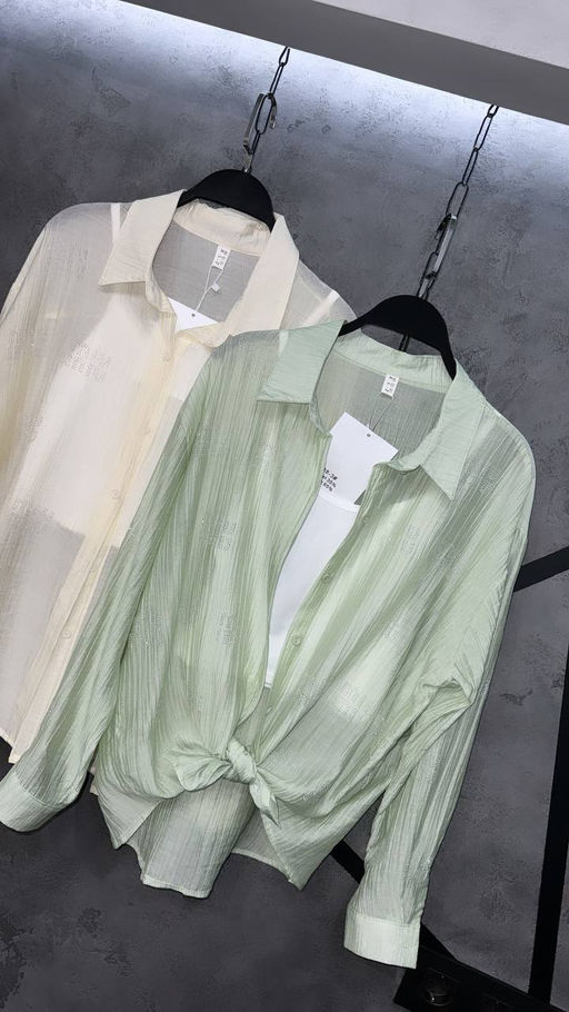 Рубашка с камешками - Ksa фото 4