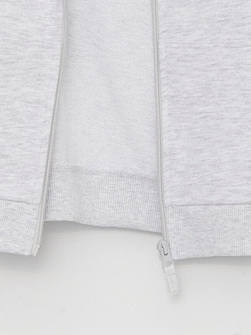 Kap??onlu Basic Uzun Kollu K?z ?ocuk Fermuarl? Sweatshirt - Waikiki фото 2