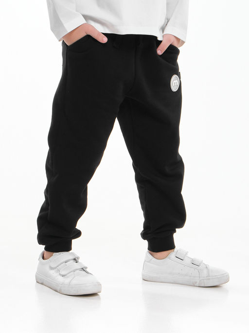 Брюки для мальчика 22-6818 черный - Mini maxi фото 3