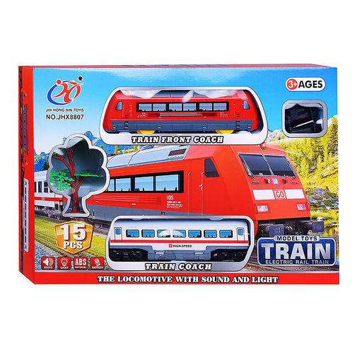 Железная дорога "Train front coach" в коробке