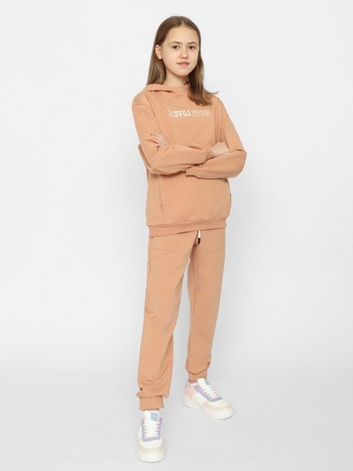CRB wear/CSJG 63488-31-356 Толстовка для девочки,бежевый/Ex.Cherubino фото 3