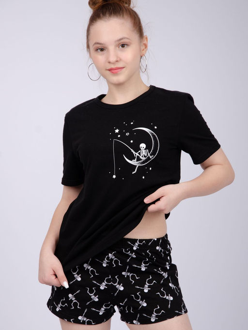 Пижама "ПД-148" шорты, трикотаж