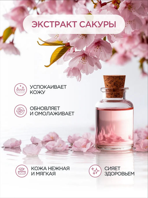 AOGU Гель для душа с цветочным ароматом (для очищения и питания) (550мл) - Synergetic фото 4