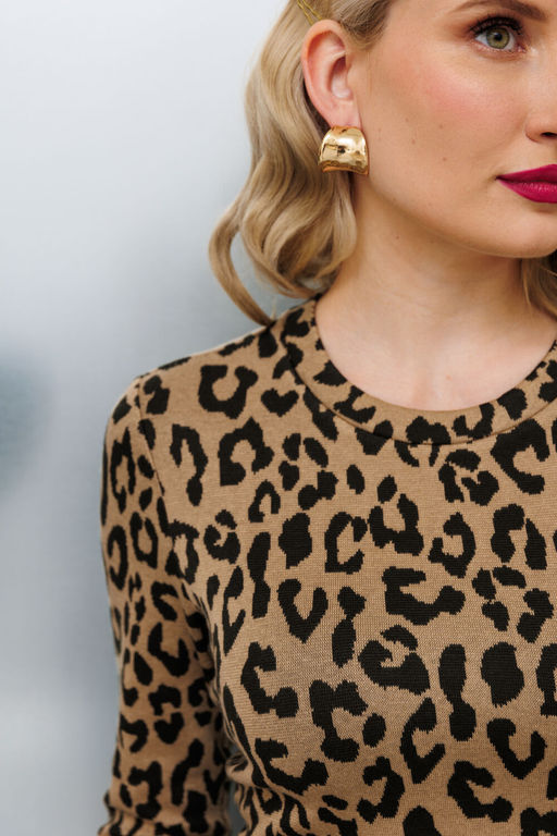 Платье KOKOdea 8.46 леопард  фото 7