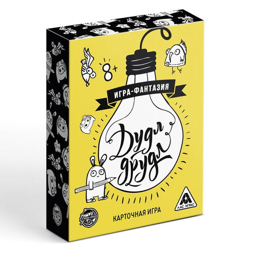 Настольная игра на ассоциации Дудл-друдл, 70 карт, 8+ - Лас играс фото 6