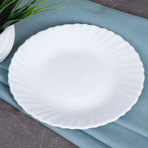 Тарелка десертная 19 см "БЕЛЬЕ" арт. OLHP-75