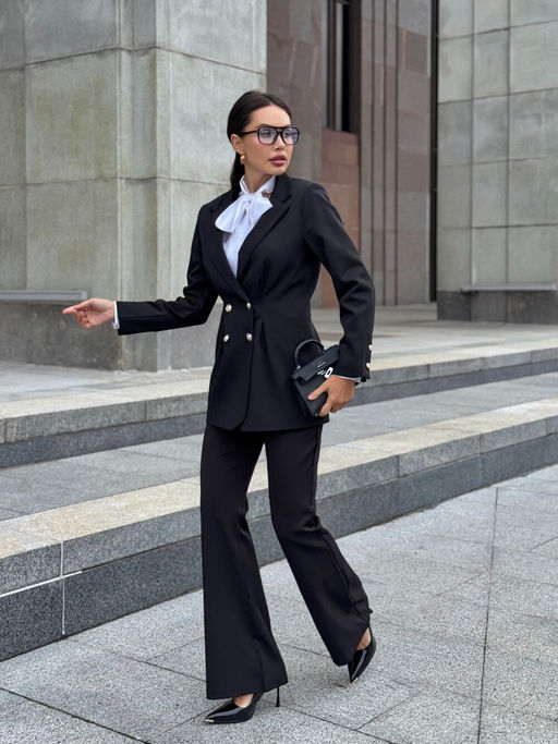 Костюм AURA 9261-176 черный