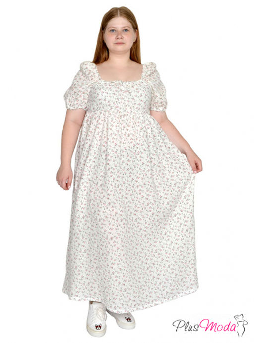 Платье Модель №2056 размеры 44-84 - Plusmoda фото 3