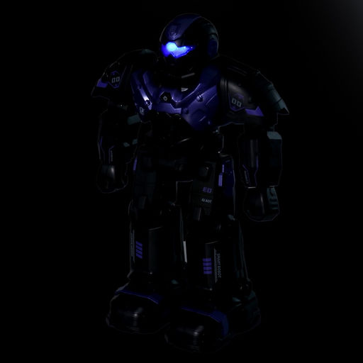 Радиоуправляемый робот «Герой. Умный робот», звуковые и световые эффекты, цвет фиолетовый