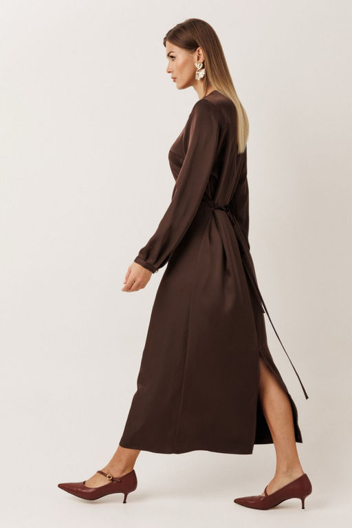 Платье KOKOdea 70012 шоколад фото 6