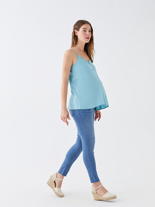 Kar?n Panelli Mercury Skinny Fit Hamile Jean Pantolon