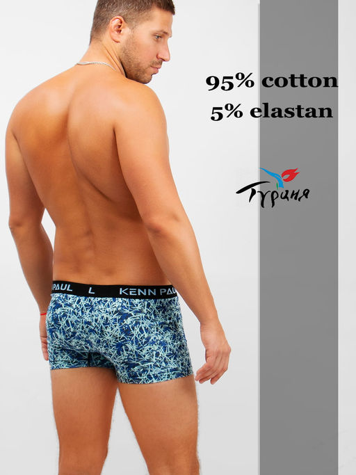 Трусы боксеры мужские Kenn Paul - Соль&перец фото 2