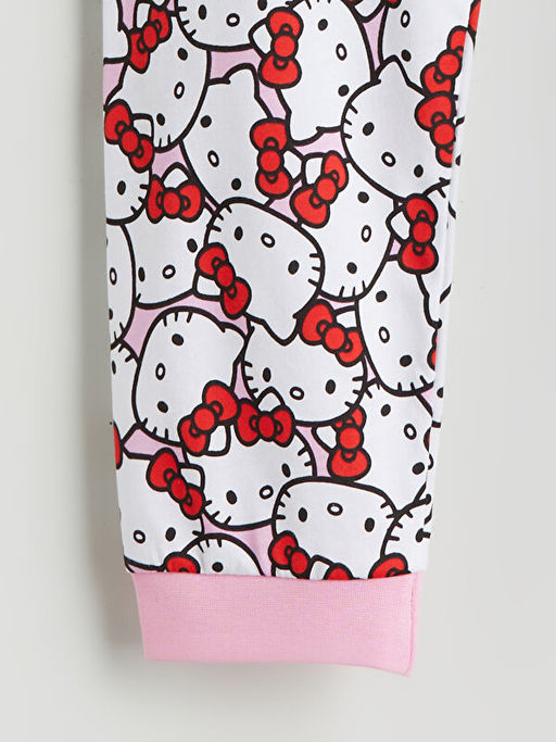 Beli Lastikli Hello Kitty Bask?l? K?z ?ocuk Pijama Alt