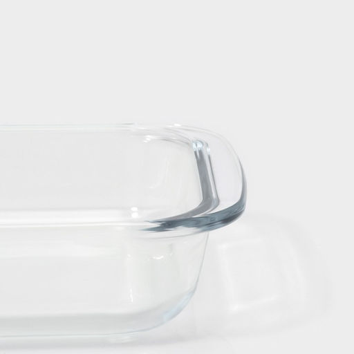 Форма для запекания и выпечки Доляна Фуэго, 1 л, 25.714.54.7 см, жаропрочное стекло, прозрачная  фото 5