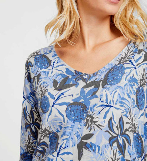 Пуловер, синий - Linea tesini фото 4