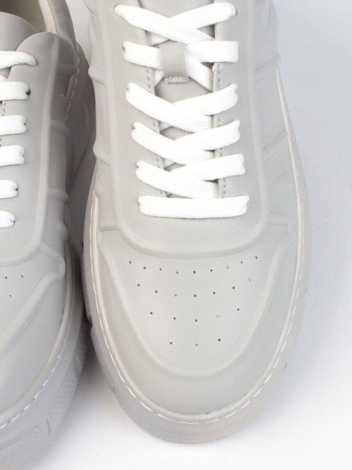 05-PDL255-3 GRAY Кроссовки женские (натуральная кожа)