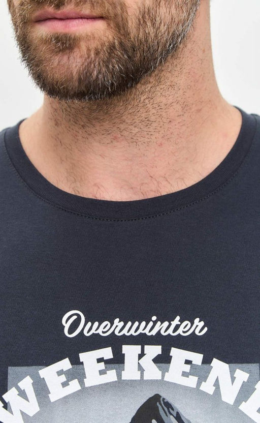 Футболка F411-06-830 d.grey - Fine joyce фото 3